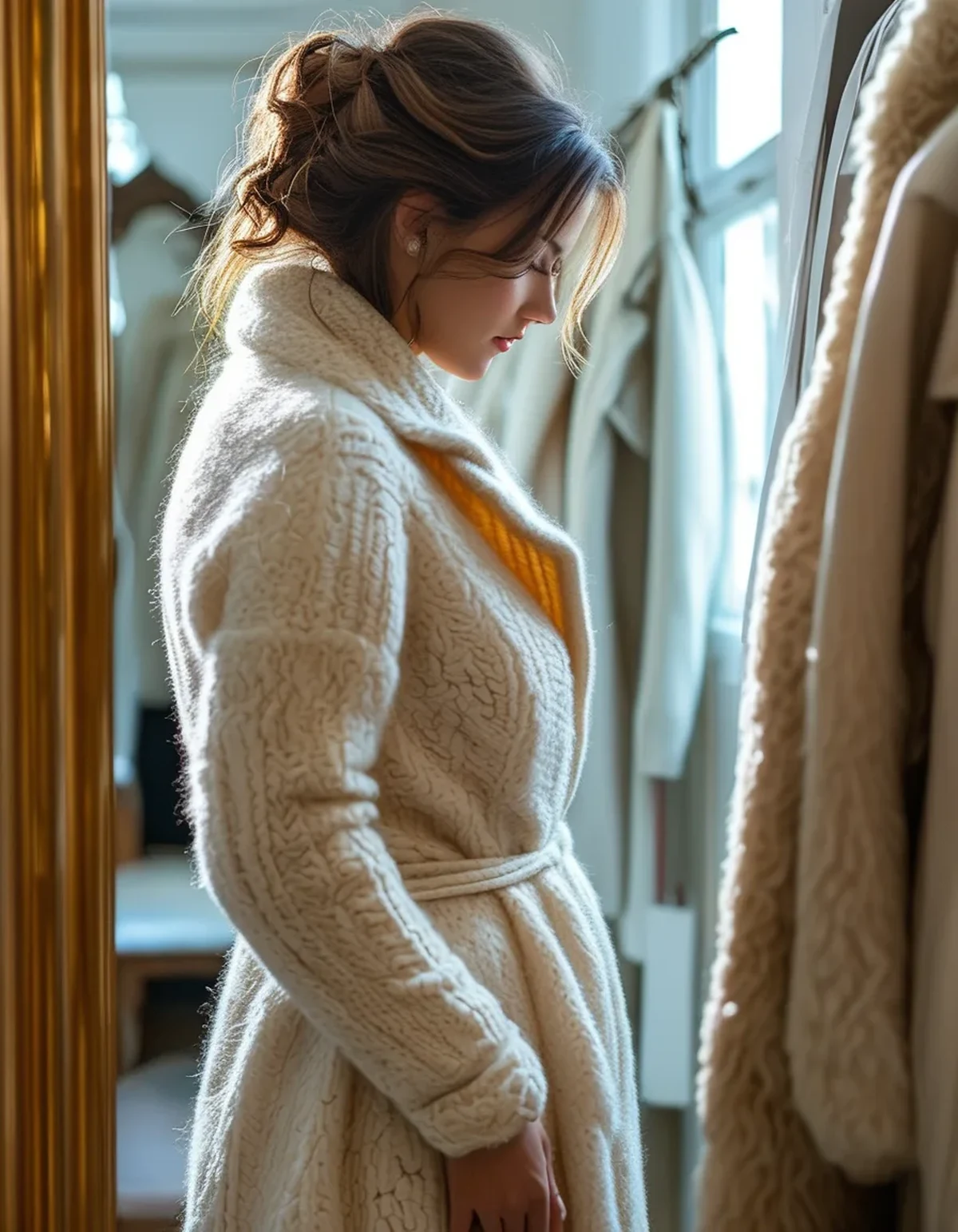 Why Tall Curvy Coats Always Fit the Body But Never the Arms