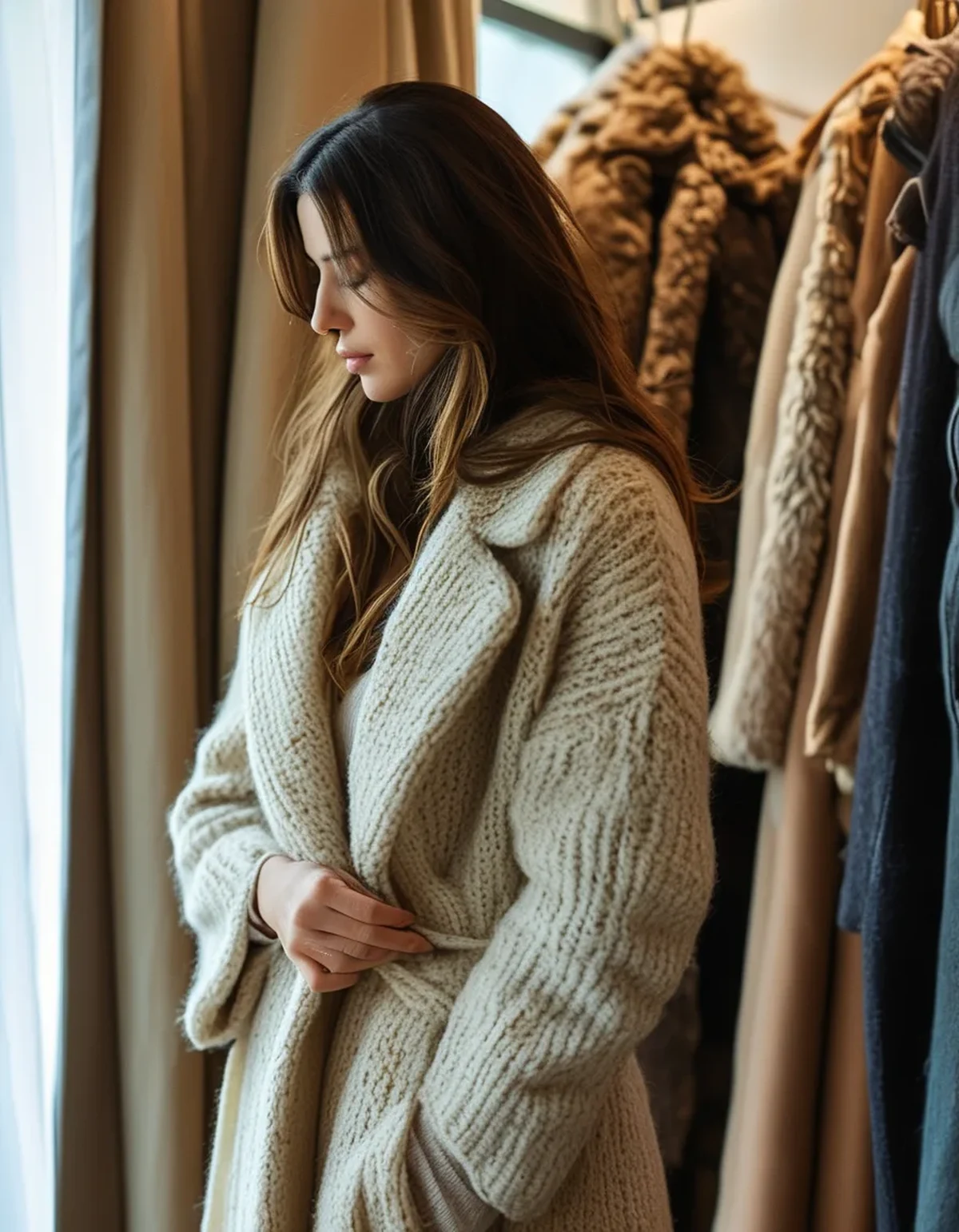 Why Tall Curvy Coats Always Fit the Body But Never the Arms
